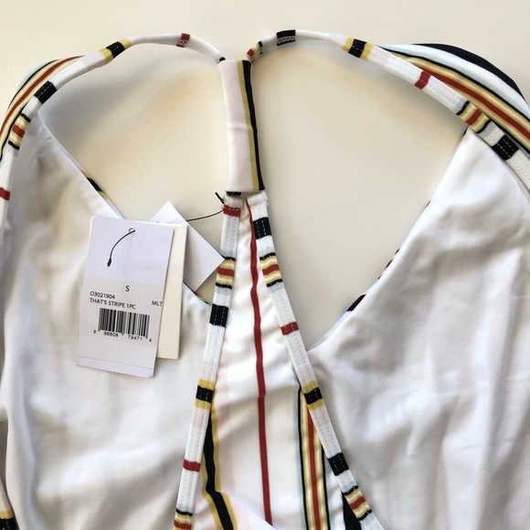 NWT Volcom “That’s Stripe” One-piece Swimsuit - Picture 9 of 10
